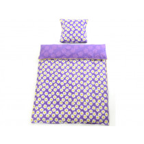 Smallstuff bedding purple daisy (100 x 140 cm)