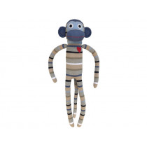 Hickups XXL sock monkey light blue / grey