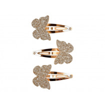 Souza 3 Hair Clips PENELOPE Butterfly gold