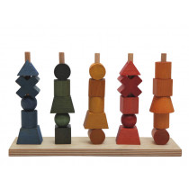 Wooden Story Stacking Toy RAINBOW