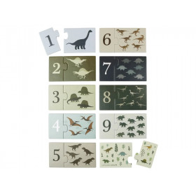 A Little Lovely Company Educational Puzzle DINOSAURS