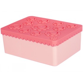 Blafre lunchbox flowers pink