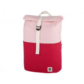 Blafre Backpack ROLLTOP red / pink 18 liters