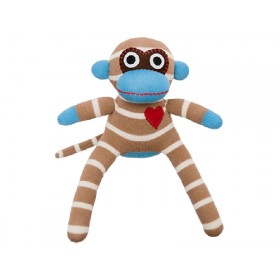 Hickups sock monkey mini creme/brown