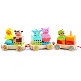 Djeco pull-along activity tractor