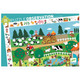 Djeco Discover Puzzle: The Farm