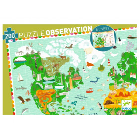 Djeco observation puzzle: Around the World