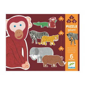 Djeco Educational Games First Puzzle HENRI & FRIENDS