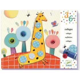 Djeco 3-6 Design Collages for Infants So Pop