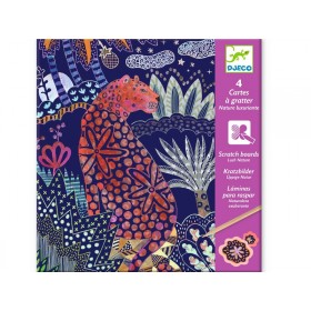 Djeco Scratch Boards JUNGLE