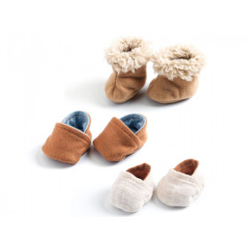 Djeco doll clothes SHOES (set of 3)