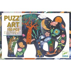 Djeco Puzzle Puzz'Art ELEPHANT (150 pcs.)