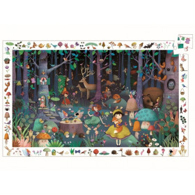 Djeco Observation Puzzle ENCHANTED FOREST (100 pieces)
