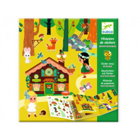 Djeco Sticker Stories MAGICAL FOREST