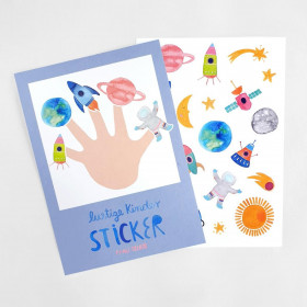 Frau Ottilie STICKER SHEET Space