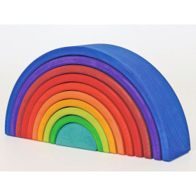 GRIMM'S Wooden Rainbow COUNTING