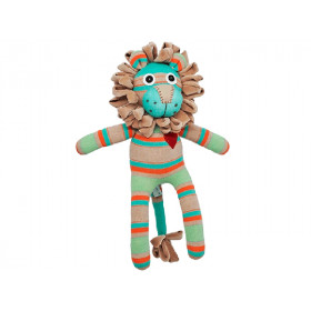 Hickups sock lion brown/turquoise
