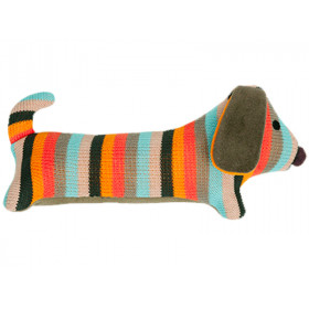 Hickups knitted DACHSHUND multicolour