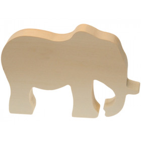 Carving Wood Blank ELEPHANT