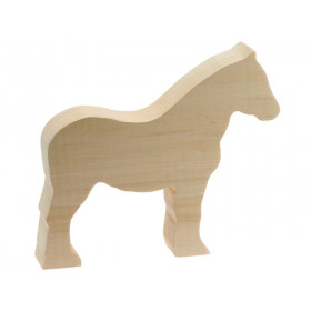 Carving Wood Blank PONY