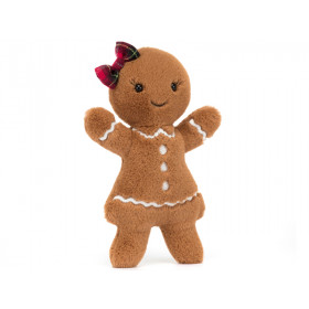 Jellycat Amuseable Jolly Gingerbread Gingerbread RUBY Medium