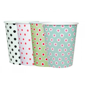 krima & isa paper cups dots