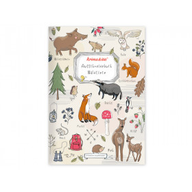 krima & isa Cut Out Book FOREST ANMALS
