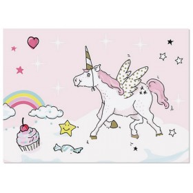krima & isa postcard Unicorn