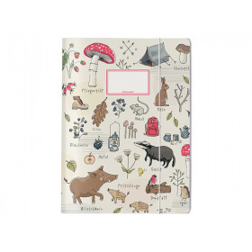 krima & isa School Folder FOREST ANIMALS