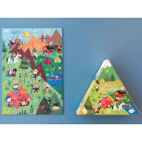 Londji Reversable Puzzle LET'S GO TO THE MOUNTAIN (36 pieces)