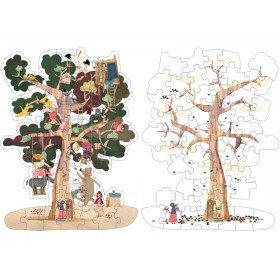 Londji Reversible Puzzle MY TREE (50 Pieces)