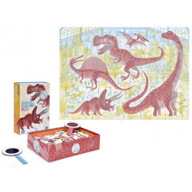 Londji Puzzle DISCOVER THE DINOSAURS (200 pieces)
