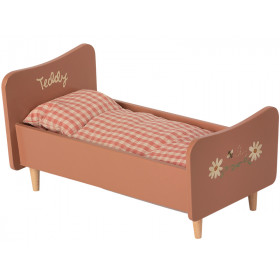 Maileg Wooden Bed for TEDDY Mum rose