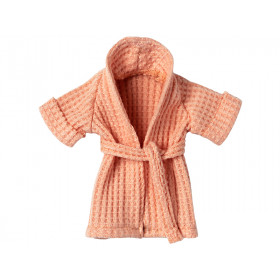 Maileg BATHROBE for Mum Mouse coral