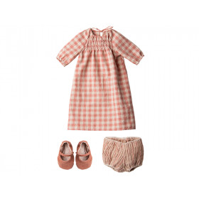 Maileg Rose DRESS & Accessoires for Bunny (Size 5)