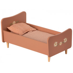 Maileg Wooden DOLLS BED for SIZE 1 & 2 rose