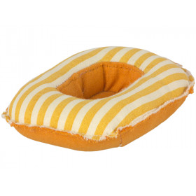 Maileg Mouse Beach RUBBER BOAT Yellow Stripes