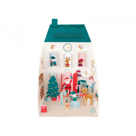 Meri Meri Pop-Up Advent Calendar SANTA'S HOUSE