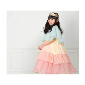 Meri Meri Dress Up Kit Rainbow Ruffle PRINCESS (5-6 years)