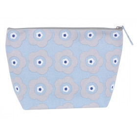 Overbeck and Friends Cosmetic Bag MIMI L light blue-grey