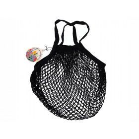 Rex London Organic Shopping Net Bag BLACK
