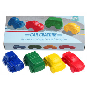 Rex London 4 Crayons ROAD TRIP cars