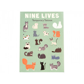 Rex London Tattoos CATS Nine Lives