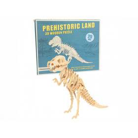 Rex London 3D Wooden Dinosaur Puzzle TYRANNOSAURUS