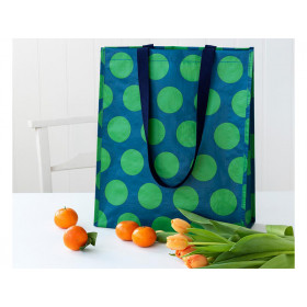Rex London Shopping Bag SPOTLIGHT Green & Navy Blue 