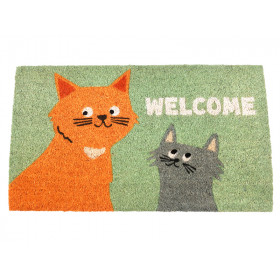 Rex London Doormat NINE LIVES Cats