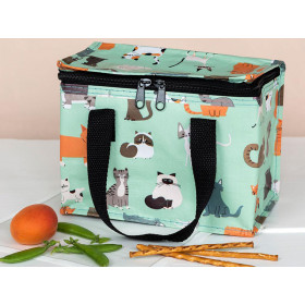 Rex London Small Insolated Lunch Bag NINE LIVES