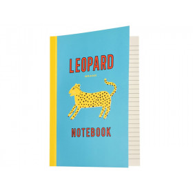 Rex London Notebook LEOPARD A5 lined