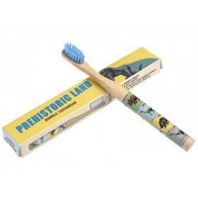 Rex London Children's Bamboo Toothbrush DINOSAURS