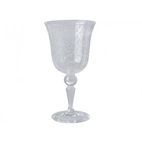 RICE Acrylic Wine Glass BUBBLES Clear (360ml)